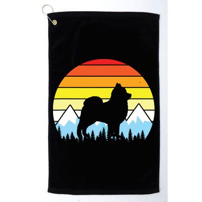 Vintage Retro Pomeranian Lovers Gifts Pomeranian Golf Towel