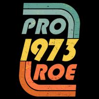 Vintage Retro Pro Roe 1973 Flat Bill Trucker Hat