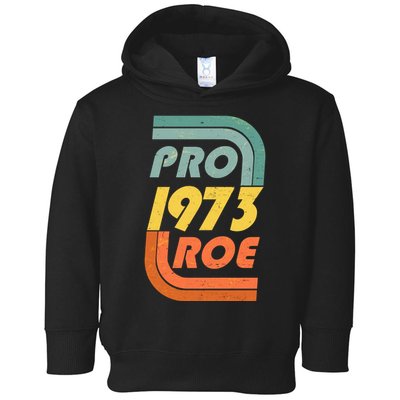 Vintage Retro Pro Roe 1973 Toddler Hoodie