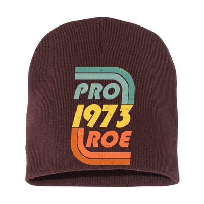 Vintage Retro Pro Roe 1973 Short Acrylic Beanie