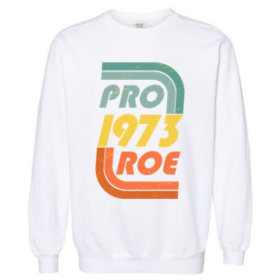 Vintage Retro Pro Roe 1973 Garment-Dyed Sweatshirt