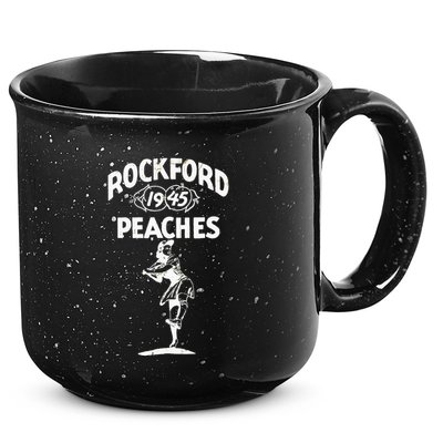 Vintage Rockford Peaches Promo 15oz Campfire Ceramic Mug
