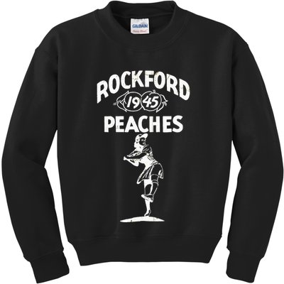 Vintage Rockford Peaches Promo Kids Sweatshirt