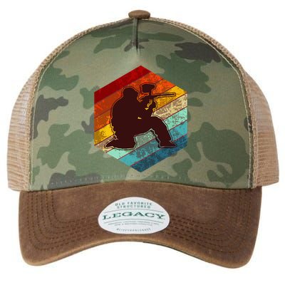 Vintage Retro Paintballer Legacy Tie Dye Trucker Hat