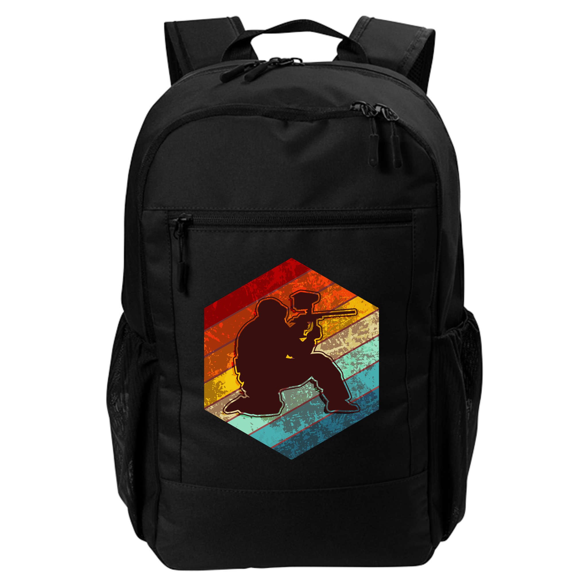 Vintage Retro Paintballer Backpack