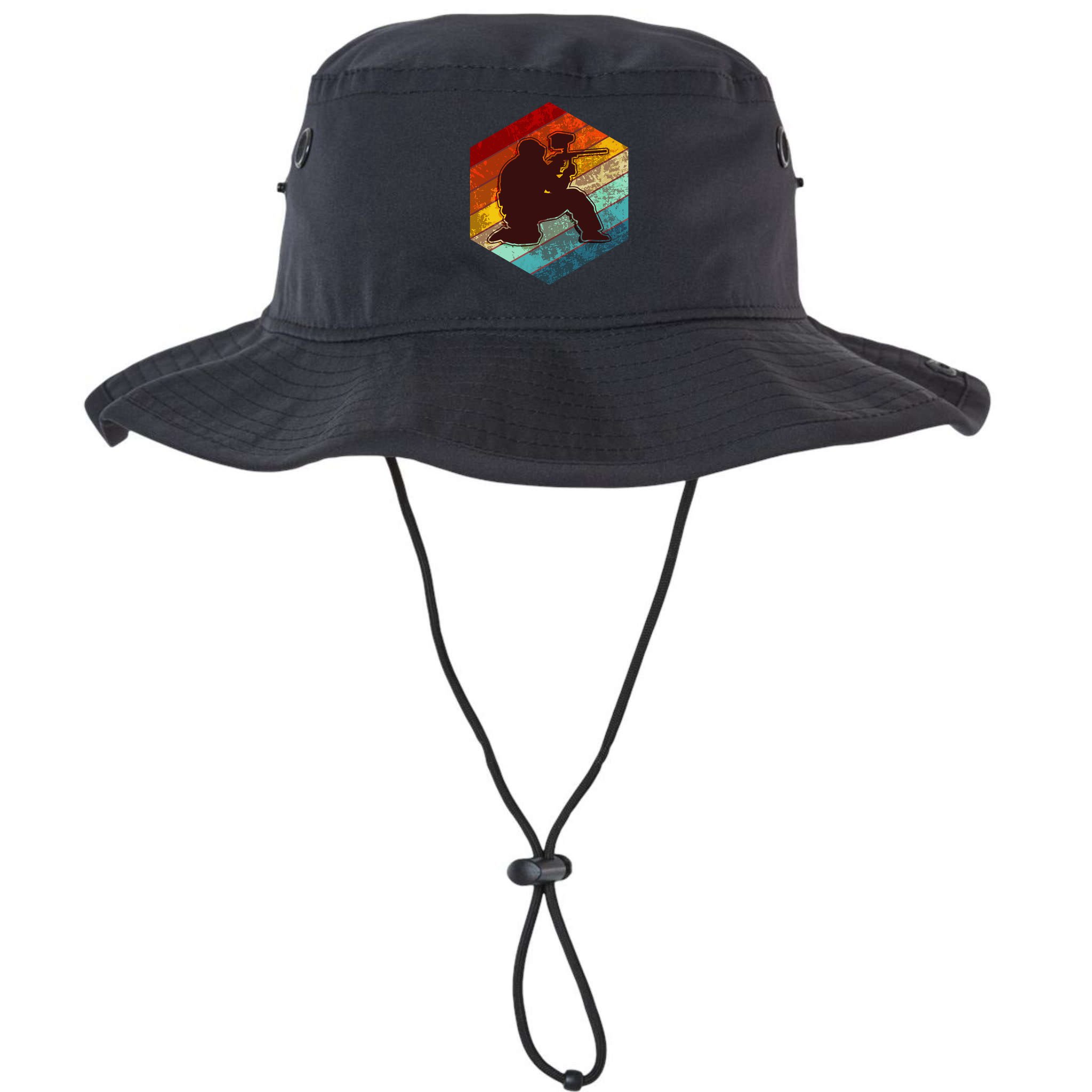 Vintage Retro Paintballer Bucket Hat