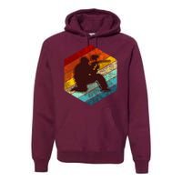 Vintage Retro Paintballer Premium Hoodie