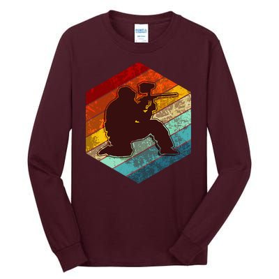 Vintage Retro Paintballer Tall Long Sleeve T-Shirt