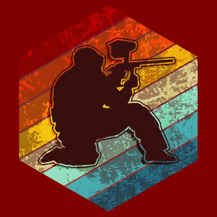 Vintage Retro Paintballer Visor