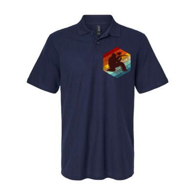 Vintage Retro Paintballer Softstyle Adult Sport Polo