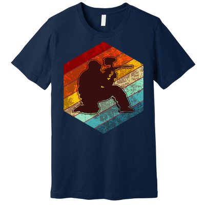 Vintage Retro Paintballer Premium T-Shirt