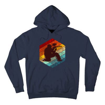 Vintage Retro Paintballer Tall Hoodie