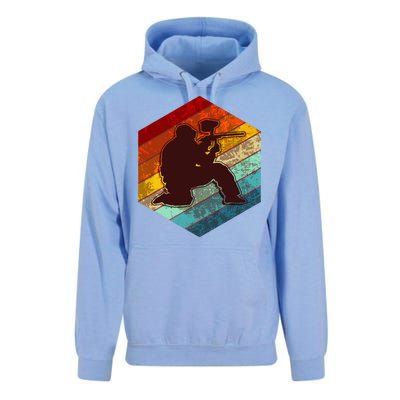 Vintage Retro Paintballer Unisex Surf Hoodie