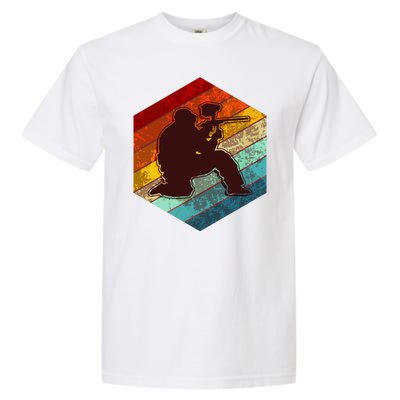 Vintage Retro Paintballer Garment-Dyed Heavyweight T-Shirt