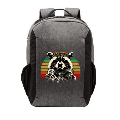 Vintage Raccoon Pizza And Beer Vector Backpack