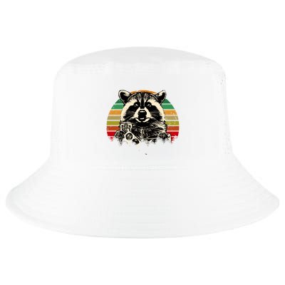 Vintage Raccoon Pizza And Beer Cool Comfort Performance Bucket Hat