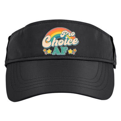 Vintage Retro Pro Choice AF Star Rainbow Adult Drive Performance Visor