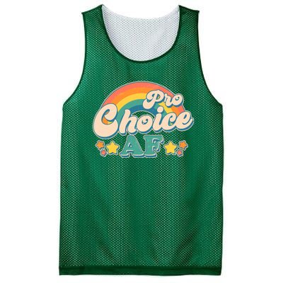 Vintage Retro Pro Choice AF Star Rainbow Mesh Reversible Basketball Jersey Tank