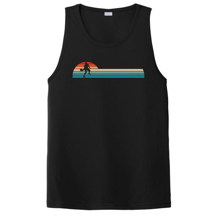 Vintage Retro Pickleball Player PosiCharge Competitor Tank