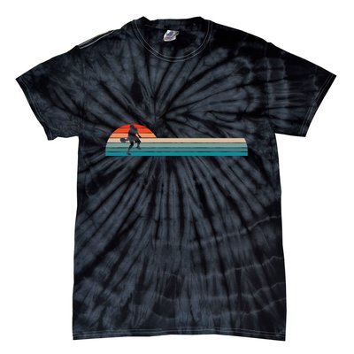 Vintage Retro Pickleball Player Tie-Dye T-Shirt