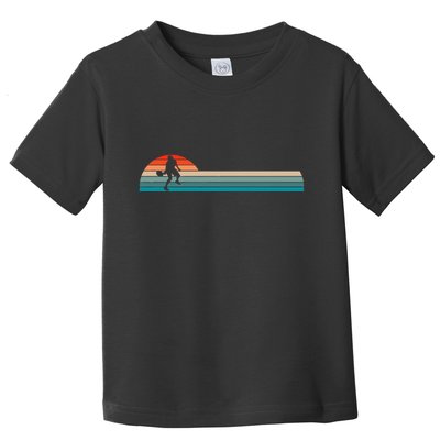 Vintage Retro Pickleball Player Toddler T-Shirt
