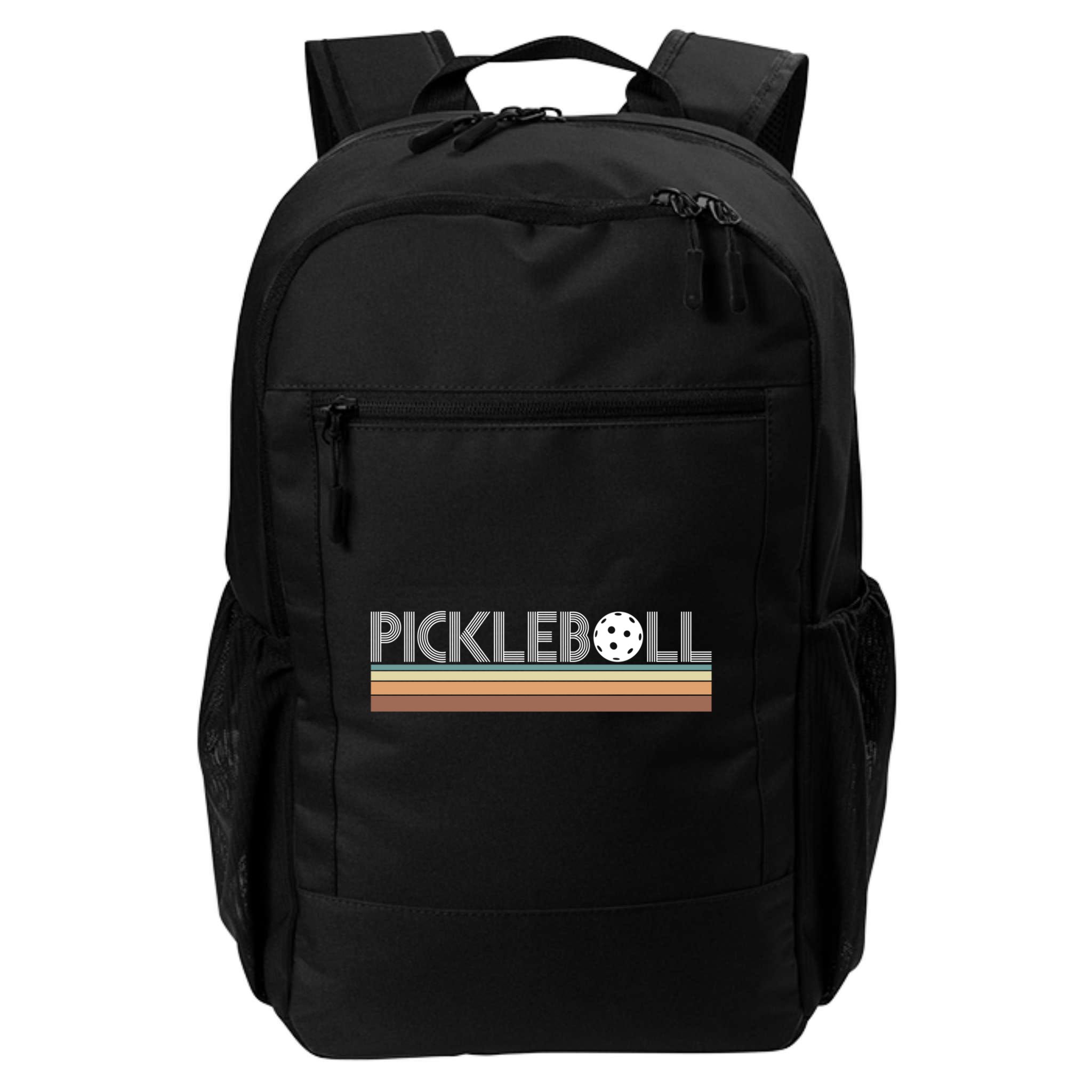 Vintage Retro Pickleball Gift Backpack