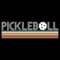 Vintage Retro Pickleball Gift Backpack
