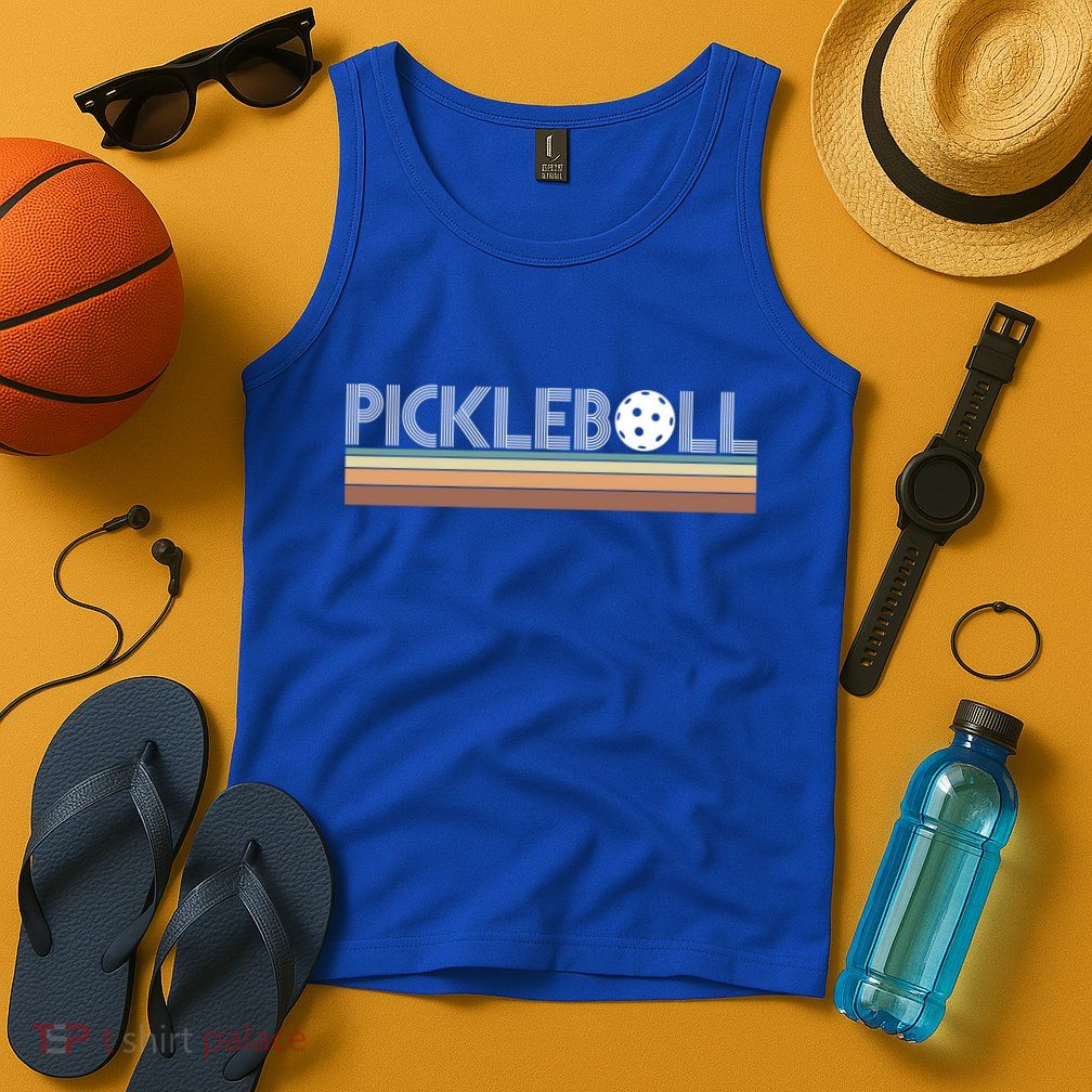 Vintage Retro Pickleball Gift Tank Top