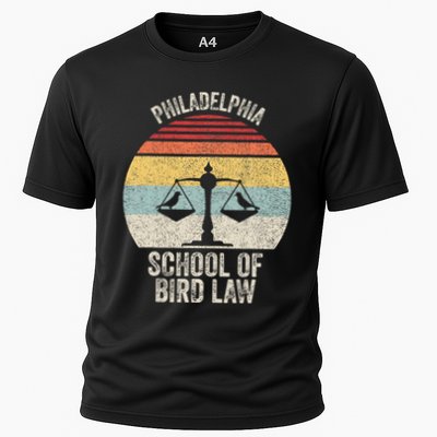 Vintage Retro Philadelphia School Of Bird Law Performance Shirt