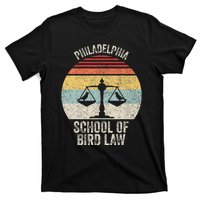 Vintage Retro Philadelphia School Of Bird Law T-Shirt