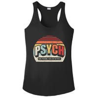 Vintage Retro Psych Fake Psychic. Real Detectives Ladies PosiCharge Competitor Racerback Tank