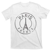 Vintage Retro Paris France Eiffel Tower Love T-Shirt