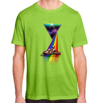 Vintage Retro Prism Kart Racing Cool Gift Adult ChromaSoft Performance T-Shirt