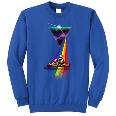 Vintage Retro Prism Kart Racing Cool Gift Sweatshirt