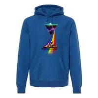 Vintage Retro Prism Kart Racing Cool Gift Premium Hoodie