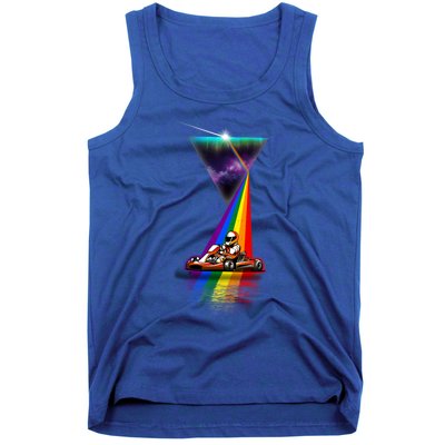 Vintage Retro Prism Kart Racing Cool Gift Tank Top