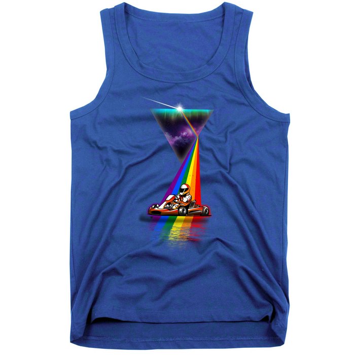 Vintage Retro Prism Kart Racing Cool Gift Tank Top