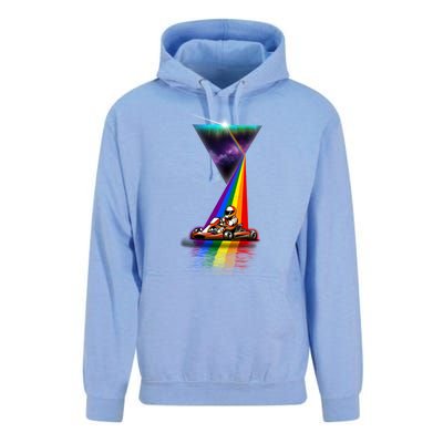 Vintage Retro Prism Kart Racing Cool Gift Unisex Surf Hoodie