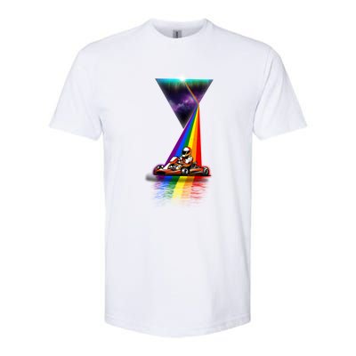 Vintage Retro Prism Kart Racing Cool Gift Softstyle® CVC T-Shirt