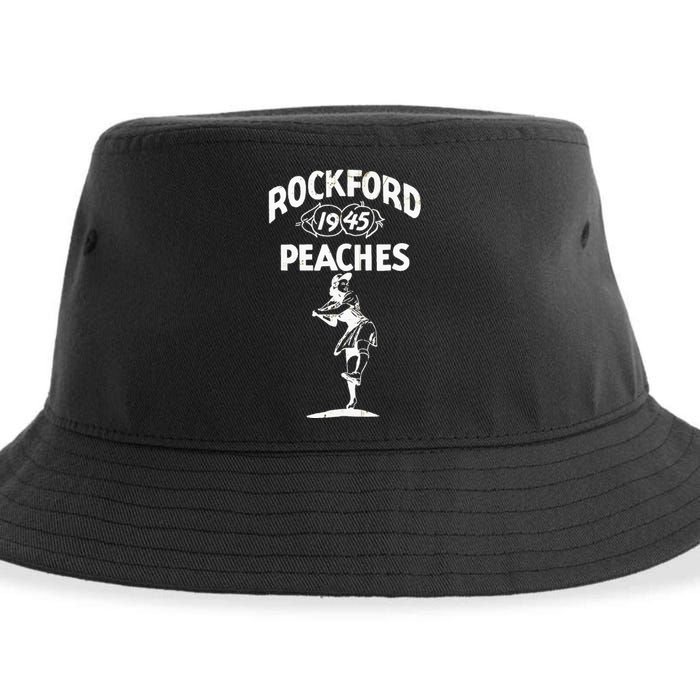 Vintage Rockford Peaches Promo Sustainable Bucket Hat