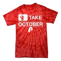 Vintage Retro P.hilly Take October P.hiladelphia Tie-Dye T-Shirt