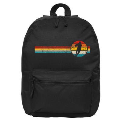 Vintage Rugby Player Sports Retro Rugby 16 in Basic Backpack