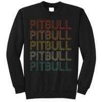 Vintage Retro Pitbull Sweatshirt