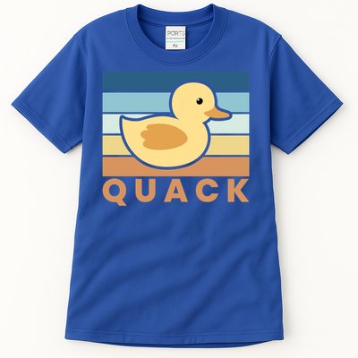 Vintage Retro Quack Rubber Duck Gift Tall T-Shirt