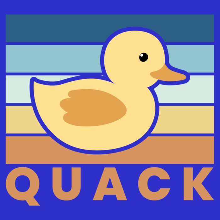 Vintage Retro Quack Rubber Duck Gift Baby Bodysuit