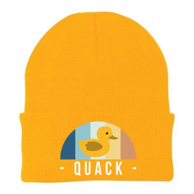 Vintage Retro Quack Rubber Duck Great Gift Knit Cap Winter Beanie