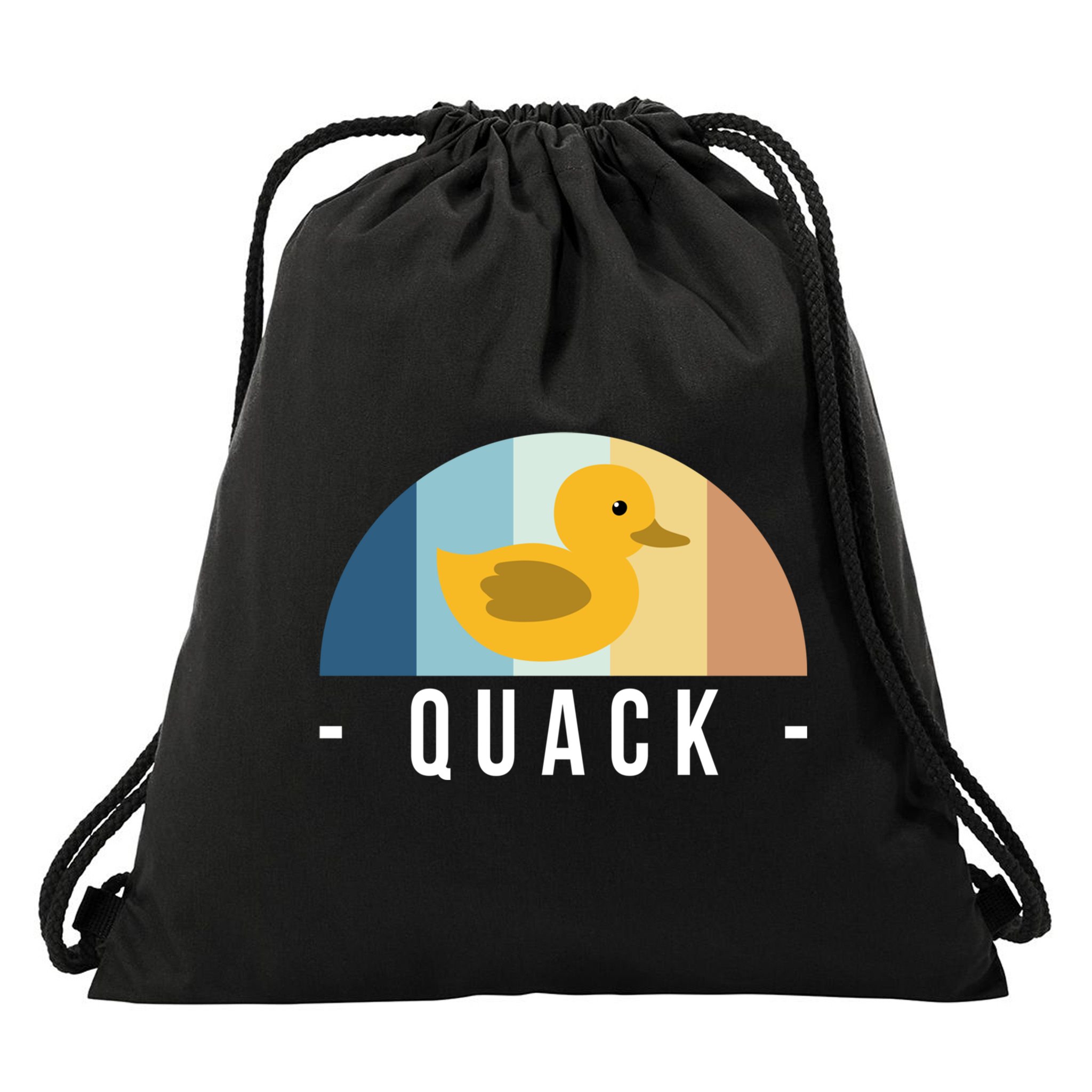 Vintage Retro Quack Rubber Duck Great Gift Drawstring Bag