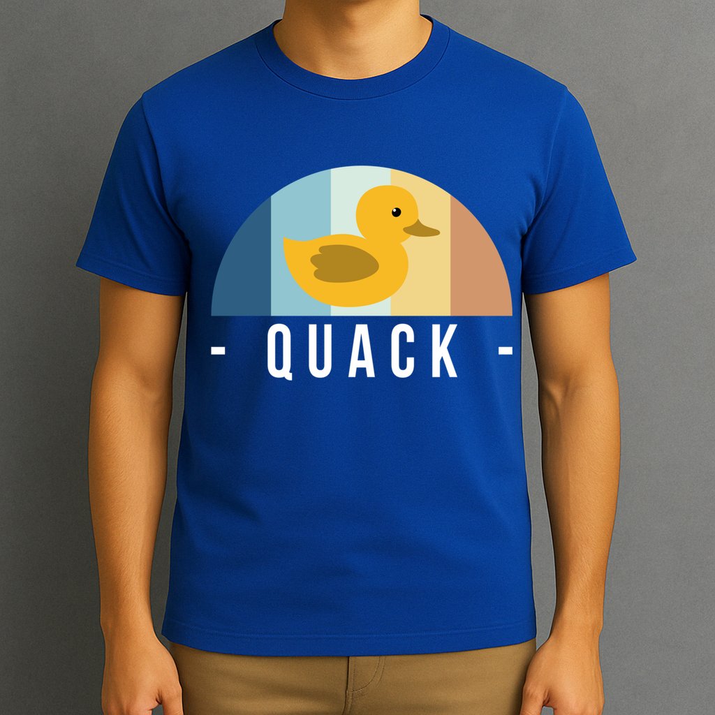 Vintage Retro Quack Rubber Duck Great Gift T-Shirt