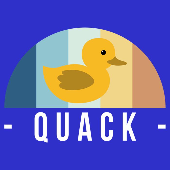 Vintage Retro Quack Rubber Duck Great Gift T-Shirt