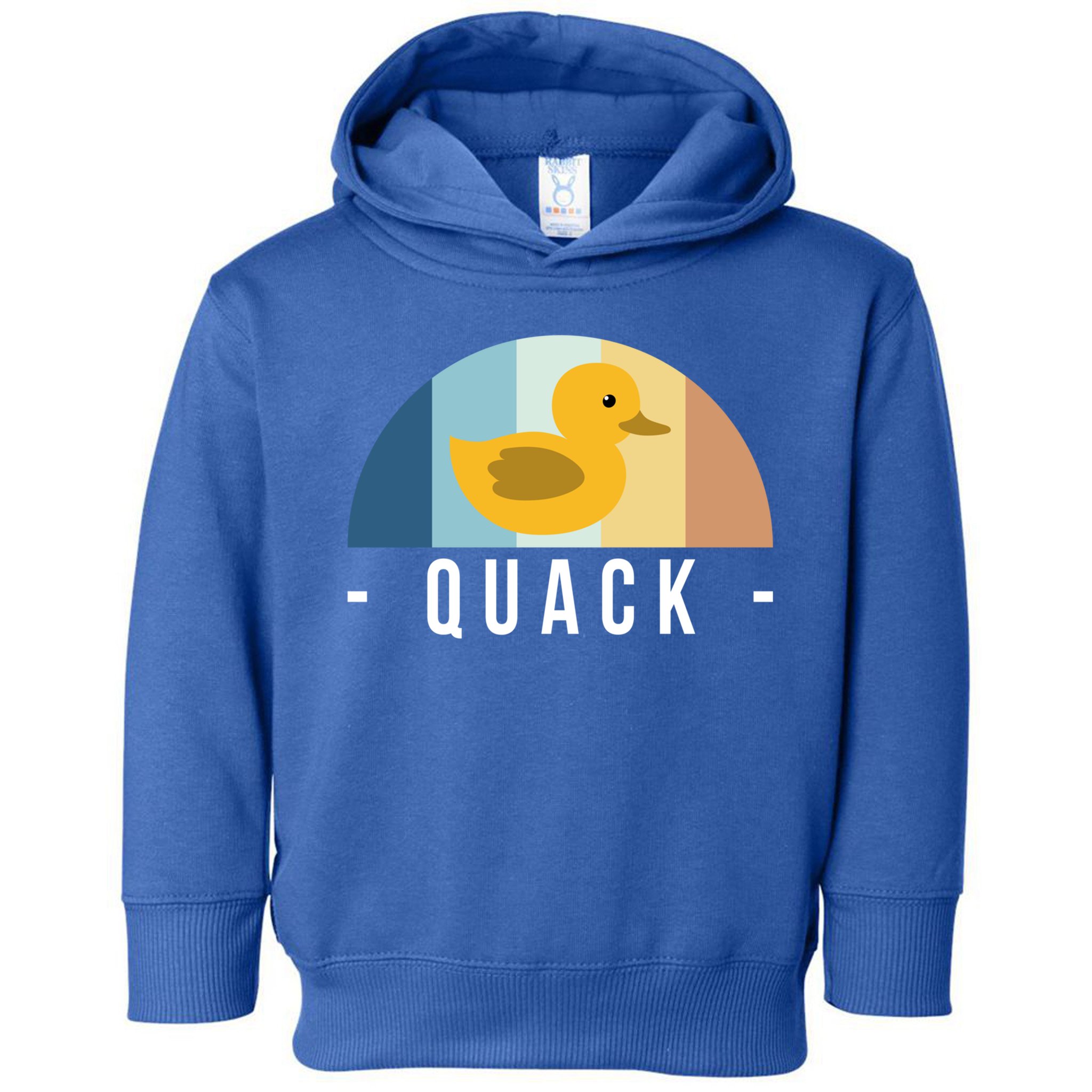 Vintage Retro Quack Rubber Duck Great Gift Toddler Hoodie